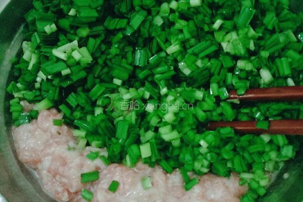 韭菜肉饺子的做法图解5