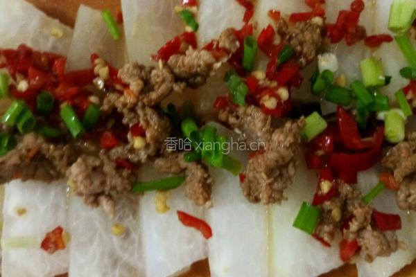 蜜制肉末冬瓜的做法图解8