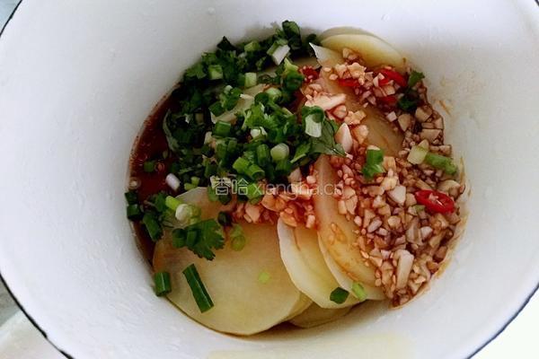 凉拌土豆片的做法图解10