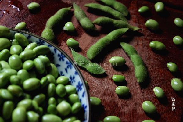 毛豆六月黄的做法图解2