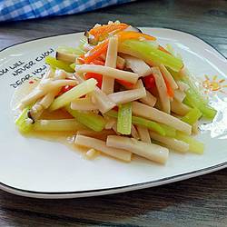 西芹杏鲍菇的做法[图]
