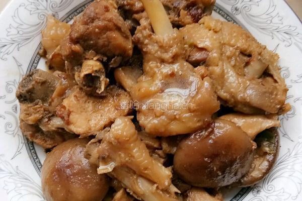 香菇鸡块的做法图解5