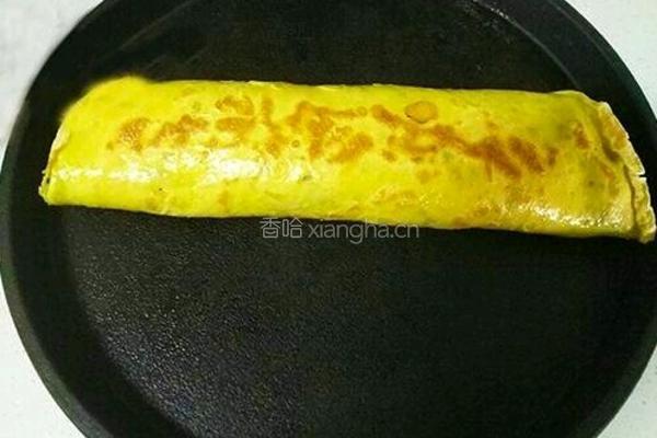 自制鸡蛋紫薯糕的做法图解7