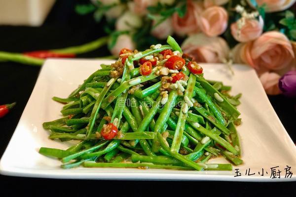 手撕豇豆的做法图解14