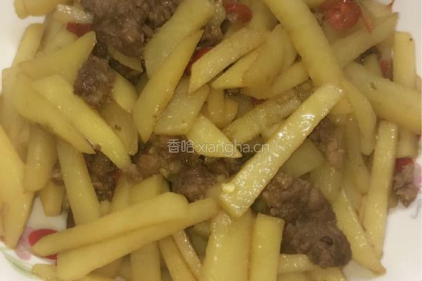 香辣土豆条的做法图解8