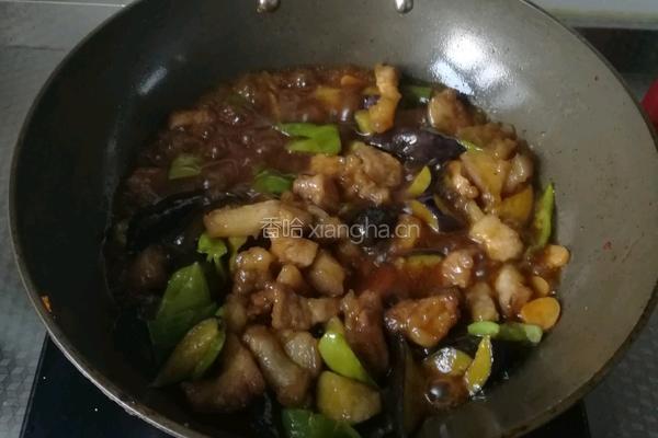 肉段烧茄子的做法图解12