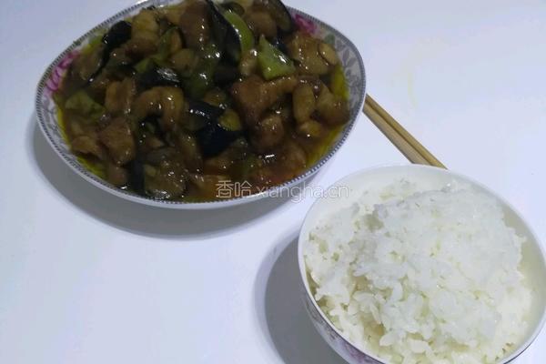肉段烧茄子的做法图解14