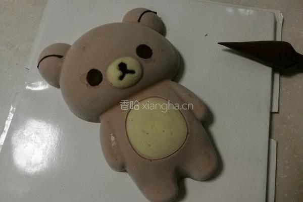 轻松熊慕斯蛋糕的做法图解10