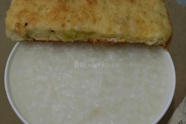 锅盔加稀饭的做法图解18