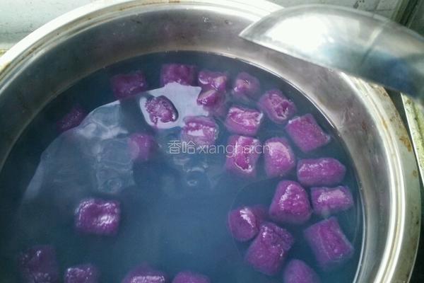 紫薯芋圆的做法图解5