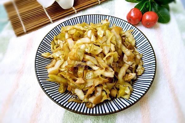 糖醋包菜的做法图解11
