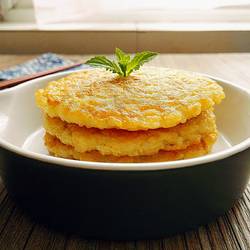鸡蛋米饭饼的做法[图]