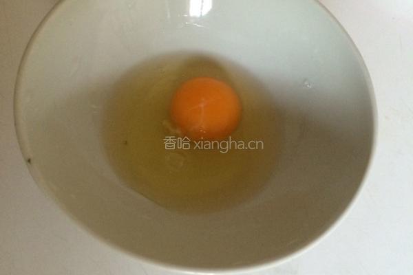 鸡蛋炒米饭的做法图解1
