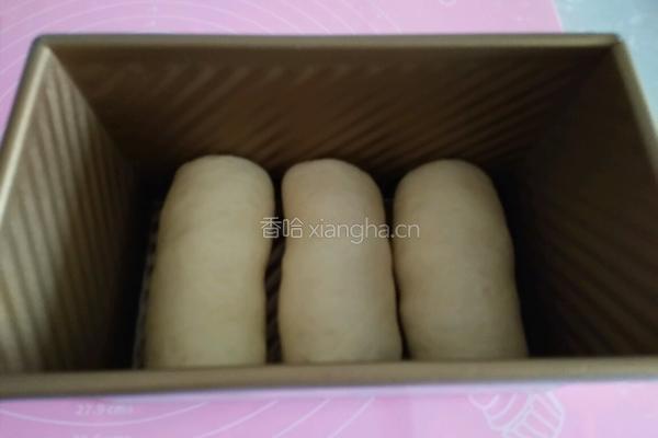 奶香葡萄干土司的做法图解14