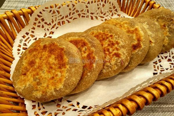 桂花糖全麦紫薯饼的做法图解15