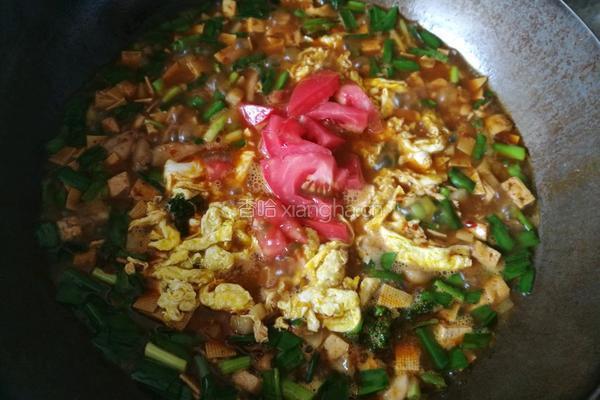 烩麻食（刀削面)版的做法图解10