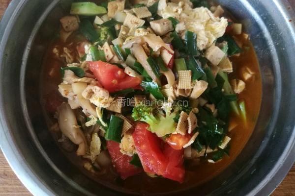 烩麻食（刀削面)版的做法图解11