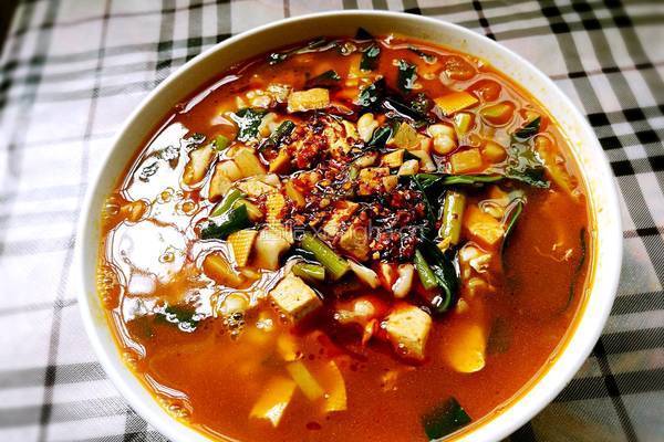 烩麻食（刀削面)版的做法图解15