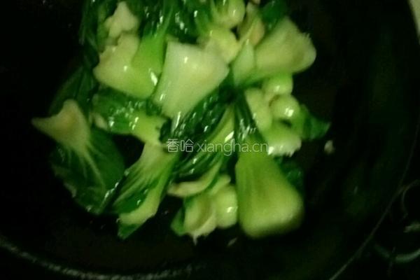 蚝油油菜的做法图解3