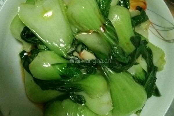 蚝油油菜的做法图解4