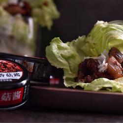 香菇酱烤肉菜包饭的做法[图]