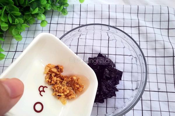 紫菜鲜虾粿汁汤的做法图解5