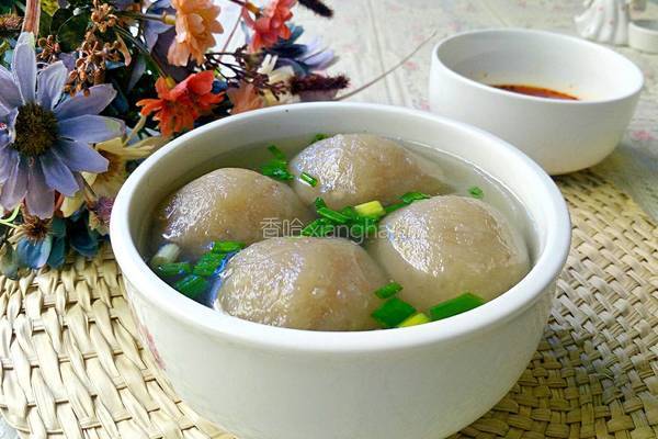 红薯粉圆子