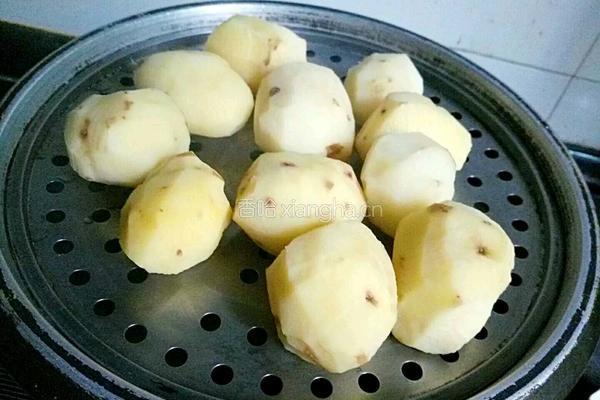 红薯粉圆子的做法图解4