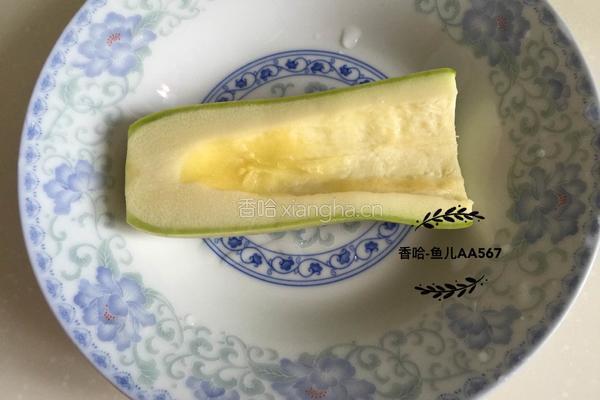 角瓜炒鸡蛋的做法图解1
