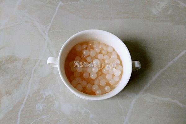 水果西米露（牛奶版）的做法图解3