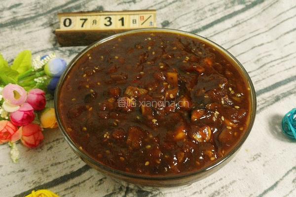 香菇牛肉酱的做法图解15