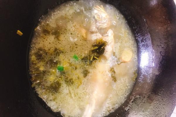 雪菜大黄鱼的做法图解5
