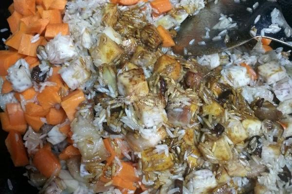 芋头闷饭的做法图解9