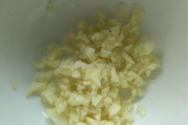 茄泥蒜末的做法图解3
