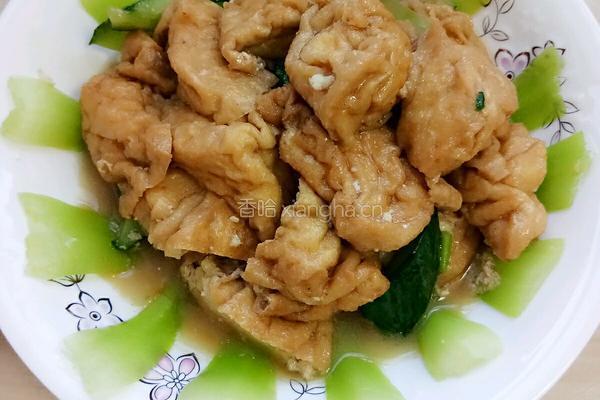 碧玉炸豆腐的做法图解3