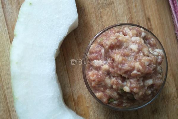 肉末冬瓜粥的做法图解2