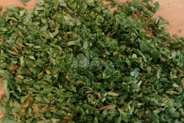 马齿苋糊塌的做法图解2