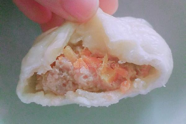胡萝卜肉馅包子的做法图解11