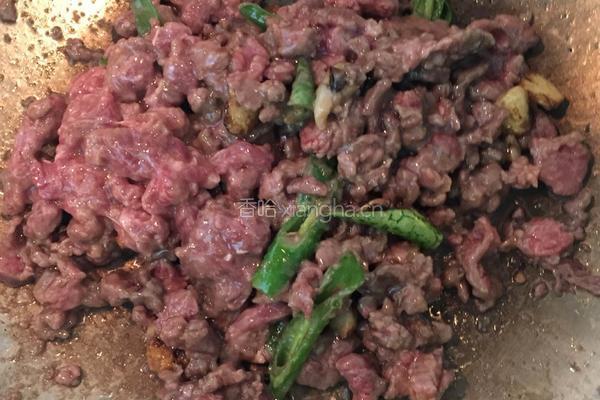 牛肉炒千张的做法图解4