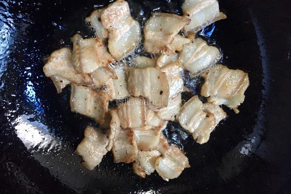 五花肉炒黄瓜的做法图解5
