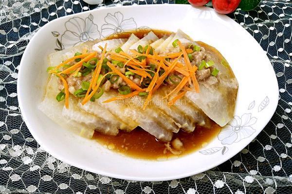 肉末蒸冬瓜的做法图解12