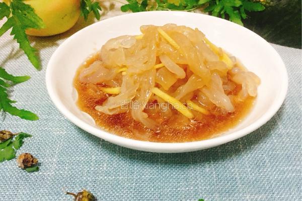 凉拌海蜇丝的做法图解3
