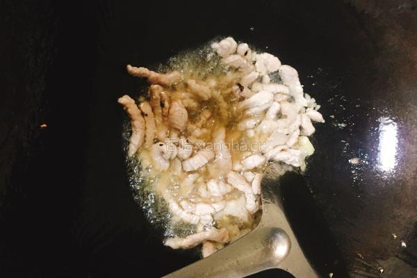油豆腐肉丝炒面的做法图解4