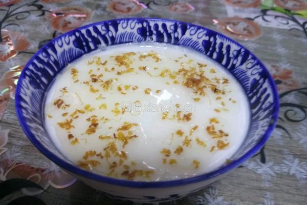 桂花杏仁豆腐的做法图解5