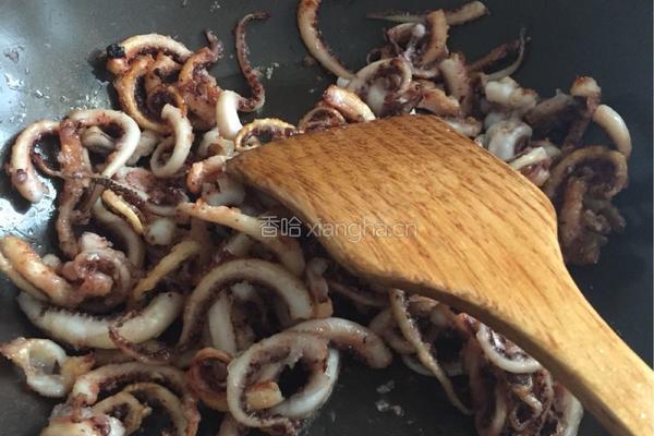 干煸鱿鱼须的做法图解4