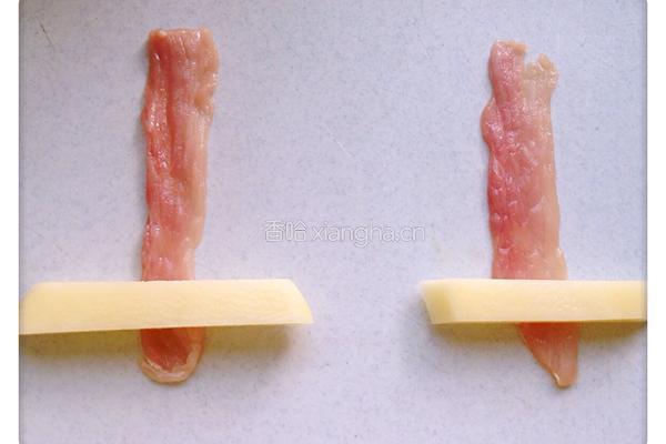 孜然土豆肉卷的做法图解4