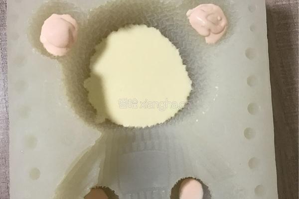 立体小熊酸奶芝士蛋糕的做法图解15