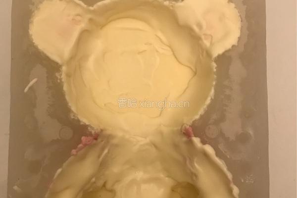 立体小熊酸奶芝士蛋糕的做法图解18