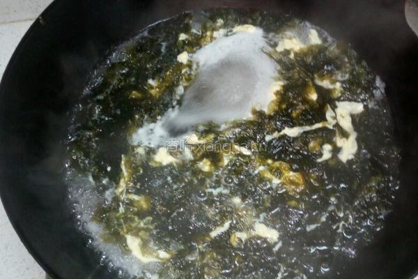 鸡蛋紫菜汤的做法图解5