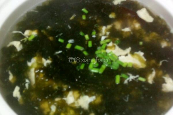 鸡蛋紫菜汤的做法图解6